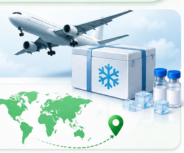 Air cold-chain transportation
